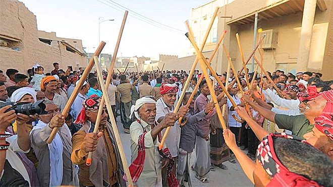 منطقة السويري بسيئون تنظم فعاليات تراثية احتفاء بعيد الأضحى المبارك